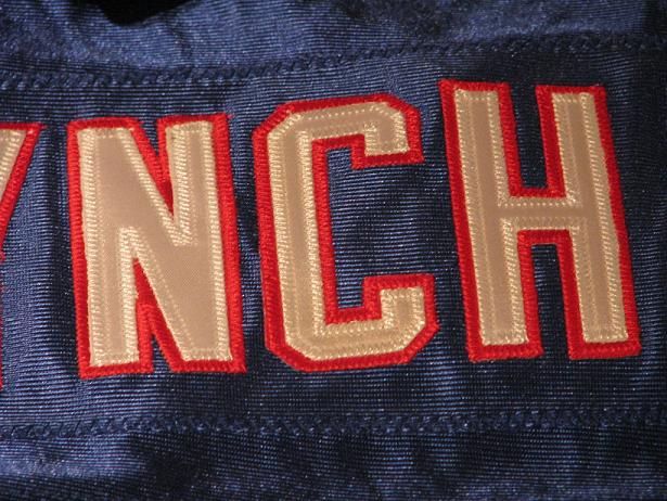 (image for)  6" Pre-Stitched Twill Letters (2 tone) - Click Image to Close